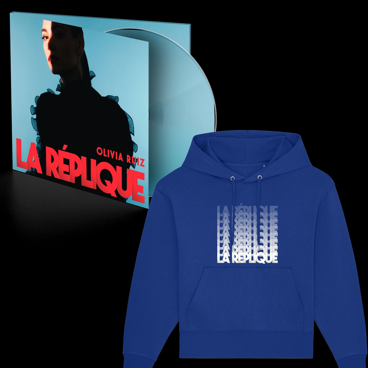 Pack Album + Hoodie | La Réplique | Olivia Ruiz