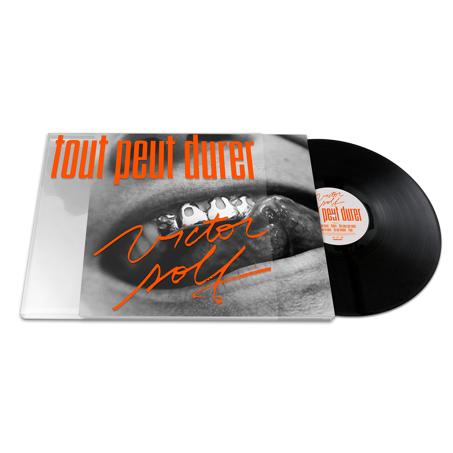 Vinyle dédicacé | Album Tout peut durer | Victor Solf