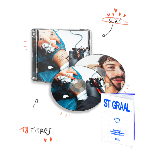 Pack | Double CD / Carnet dédicacé offert | St Graal