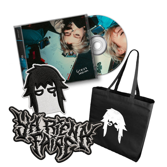 Pack CD dédicacé +  Patchs + Totebag | GTRVX session | THÉA